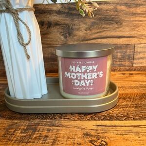 Happy Mother's Day Scented Candle - Pink